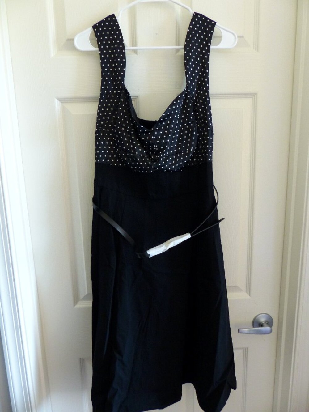 Torrid A-line Retro Fit-n-Flare Polka Dot Swing Dress
